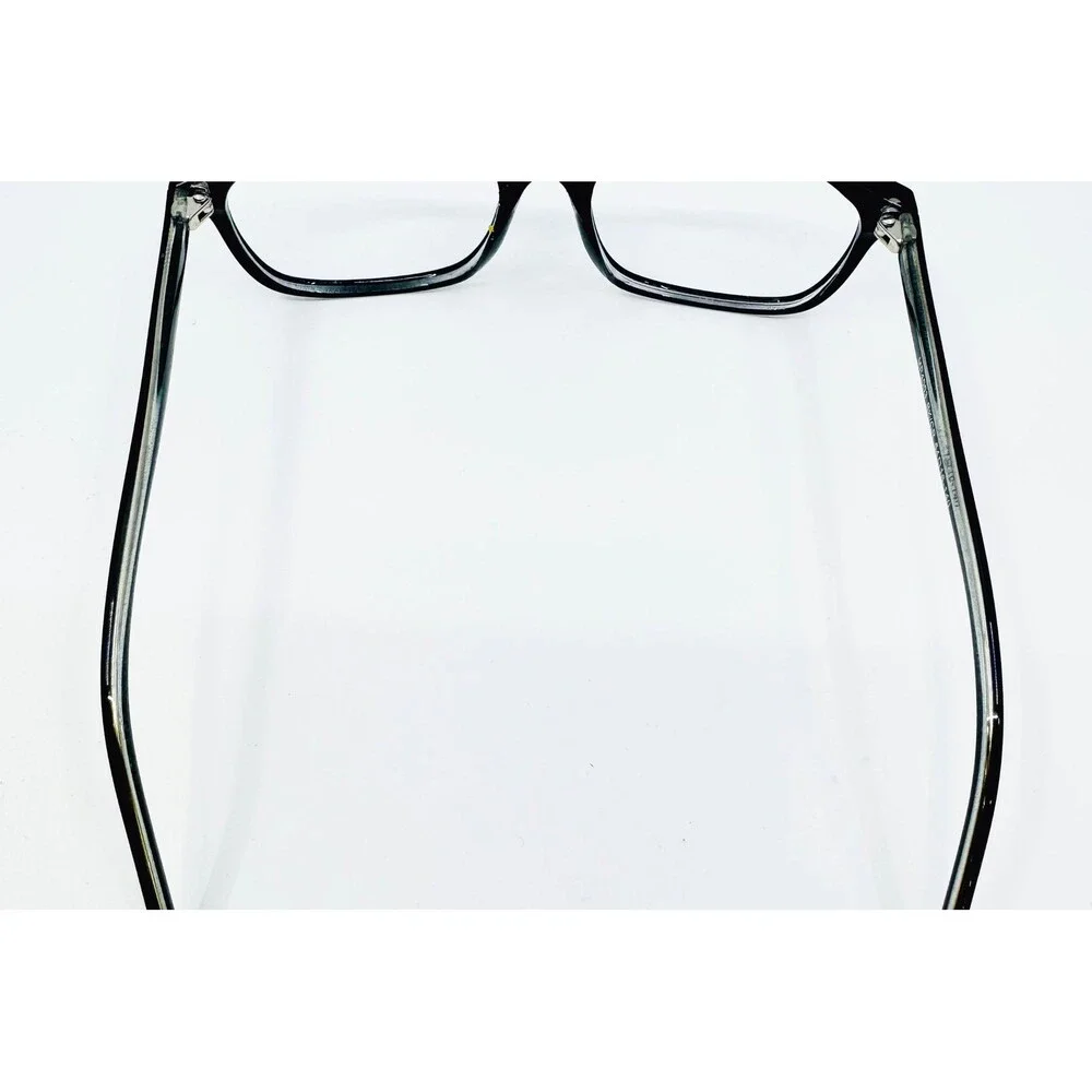 Modern Optical Eyeglass Frames Mens Black Clear MP4003 54-16-140